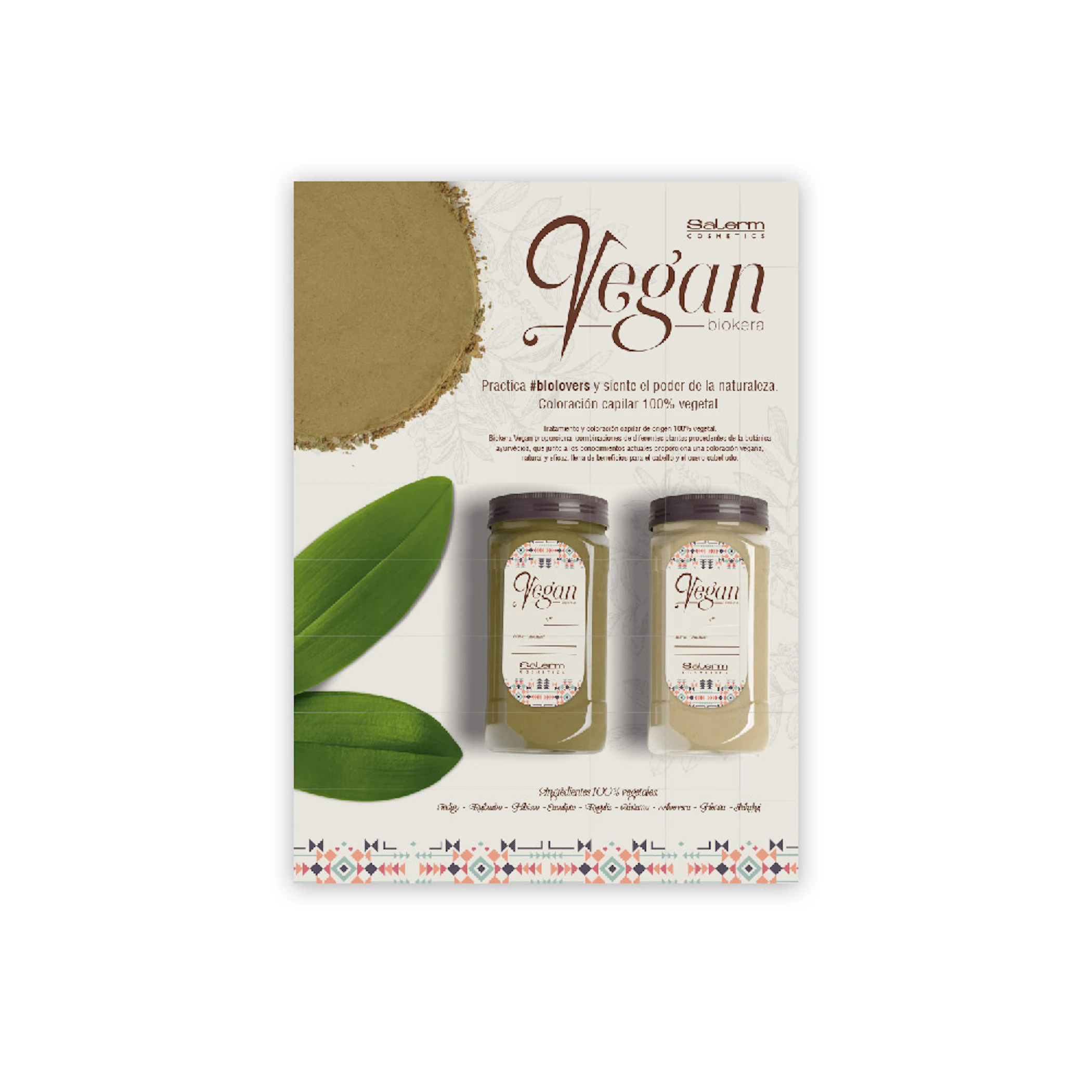 Póster Biokera Vegan