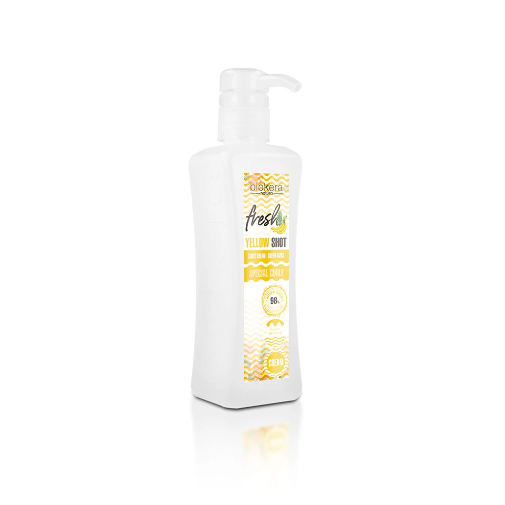 Curly Cream Yellow Shot